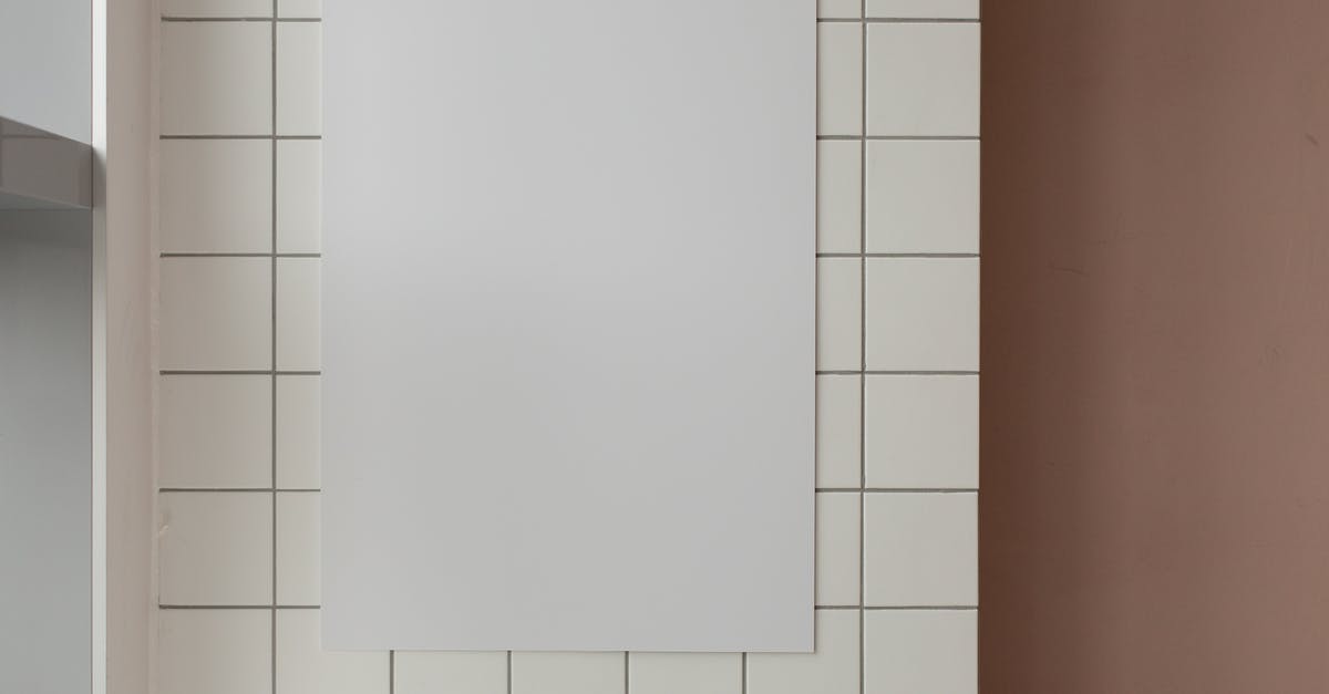 The White March, part I & II levels - Empty paper on tiled wall The White March, part I & II levels - Empty paper on tiled wall