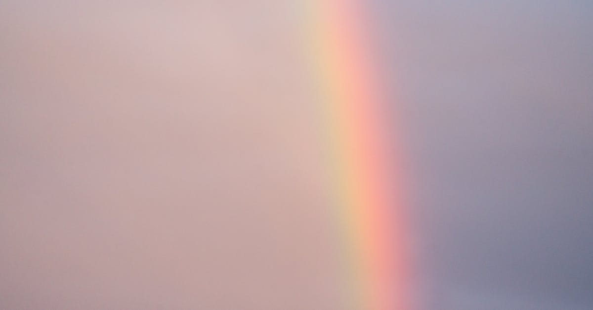 Toggling graphics for high intensity situations - Picturesque scenery of colorful rainbow effect on cloudless sky in nature on summer day after rain in countryside Toggling graphics for high intensity situations - Picturesque scenery of colorful rainbow effect on cloudless sky in nature on summer day after rain in countryside