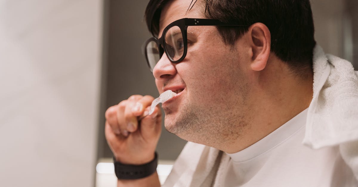 Toilets in Albion [closed] - A Man Brushing His Teeth