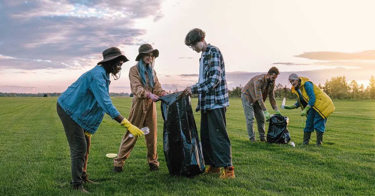Token collector objective - Volunteers Collecting Trash on Green Grass Field Token collector objective - Volunteers Collecting Trash on Green Grass Field