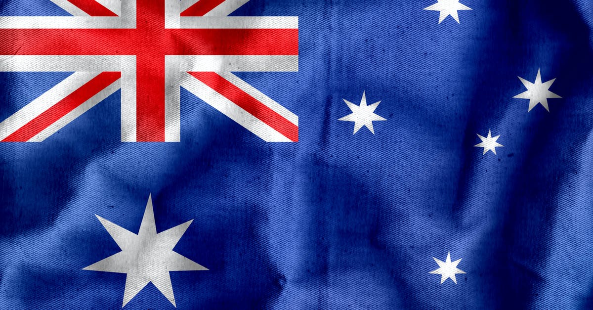 Tourism and Government - Textile Australian flag with crumples Tourism and Government - Textile Australian flag with crumples