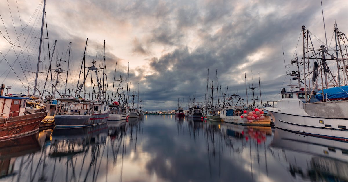 Transfer charges between small and large ships - Parked Sail Boats on Body of Water