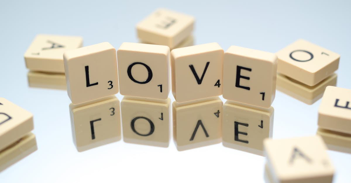 Typing into signs crash the game - Scrabble Letters Form Love Typing into signs crash the game - Scrabble Letters Form Love