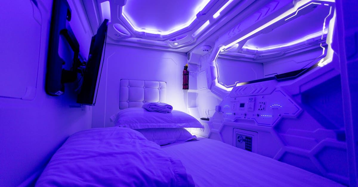 Unnatural silence in New Pokemon Snap - Interior of creative illuminated capsule hotel Unnatural silence in New Pokemon Snap - Interior of creative illuminated capsule hotel