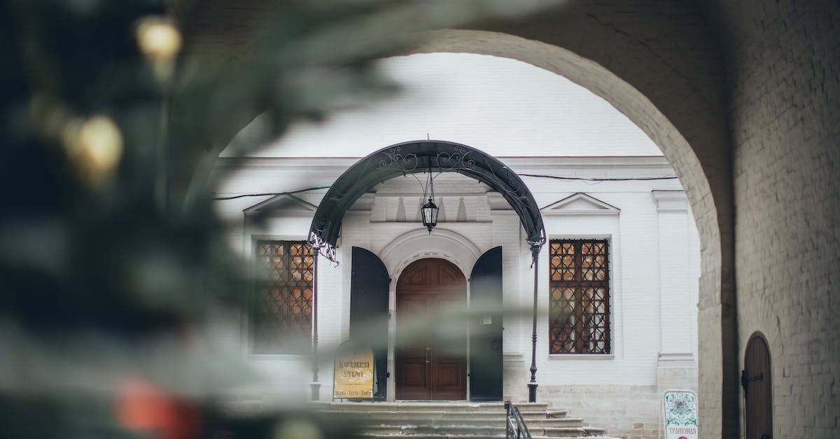 Usining Forge minecraft on windows 8.1 non-admin accounts - Arched entrance of old church in winter