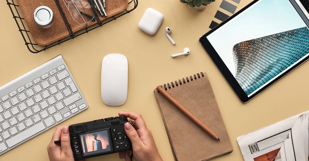 Vainglory with iPad Pro Keyboard - Person Holding a Camera