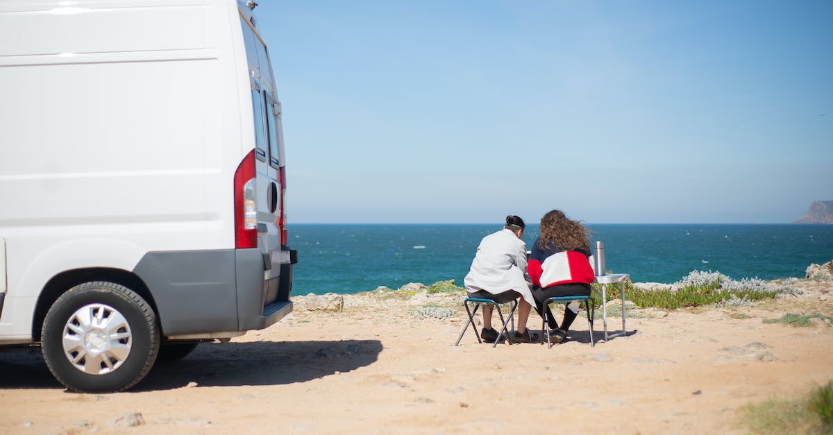 VIP stuck in the back of a van? (Council Extraction Mission) - People Sitting on the Seashore Next to Their Van 
