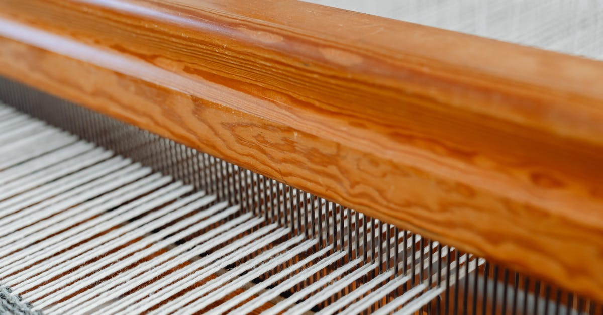 Warping to a warping pilot, where do you end? - Free stock photo of arts and crafts, bamboo, carpentry