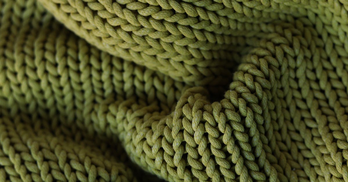 Ways to get cotton - Green Knit Textile in Close Up Photography
