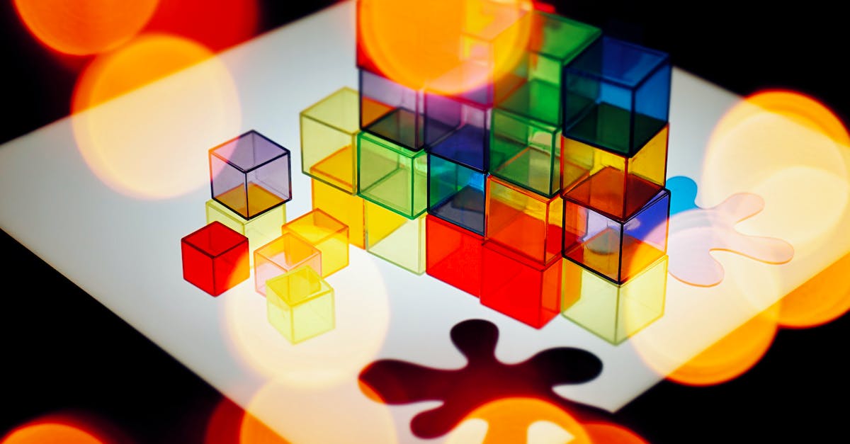 Weird Pokemon hatching background - Colorful Cubes And Puzzle Piece Weird Pokemon hatching background - Colorful Cubes And Puzzle Piece