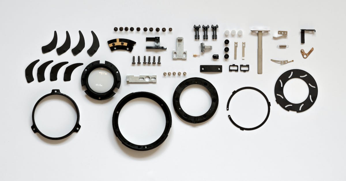 Welded parts not appearing - Assorted Item Lot on White Surface