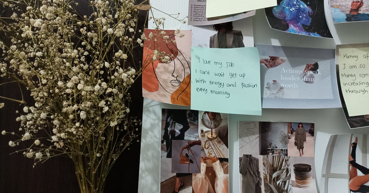 What's the difference between "first", "last", "close", and "strong"? - Magazine Cutouts and Sticky Notes