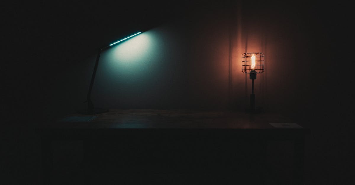 What's the difference between semaphore and electric signals? - Various lamps placed on desk in dark room What's the difference between semaphore and electric signals? - Various lamps placed on desk in dark room