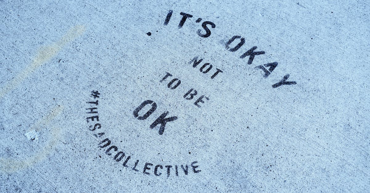 What's the joke behind "Fiscally responsible mime"? - Inspirational Message on Blue Concrete Pavement