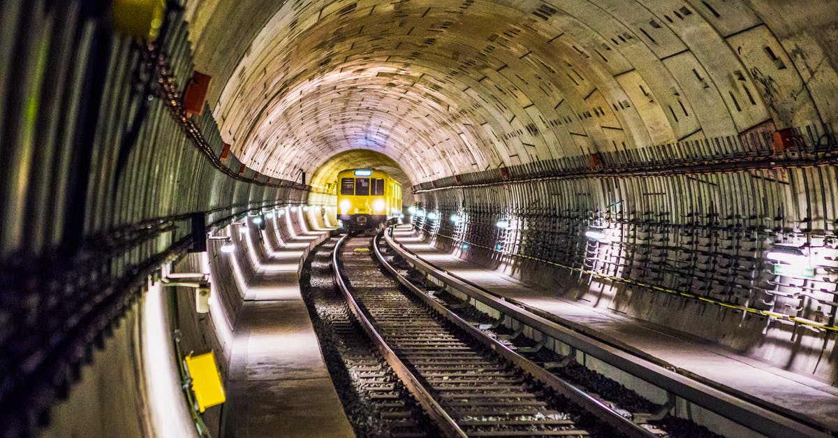 What's the maximum speed that is still considered walking? [duplicate] - Photo of Train Track Subway