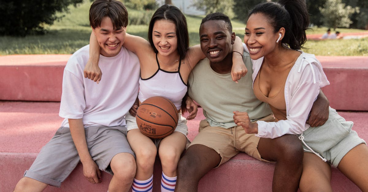 What's the most optimal team for Weekend Meowth? - Happy multiracial friends embracing on bench after basketball training What's the most optimal team for Weekend Meowth? - Happy multiracial friends embracing on bench after basketball training
