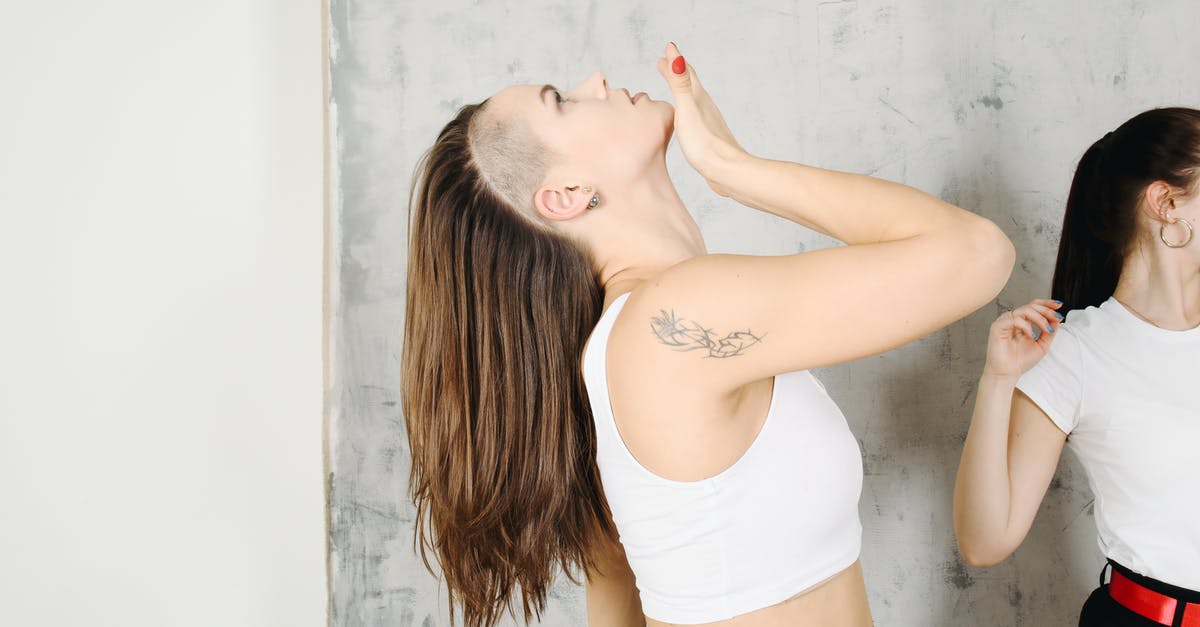 What's the non-poking action that makes Partner Eevee sad? - Informal with tattoo looking up while dancing in studio