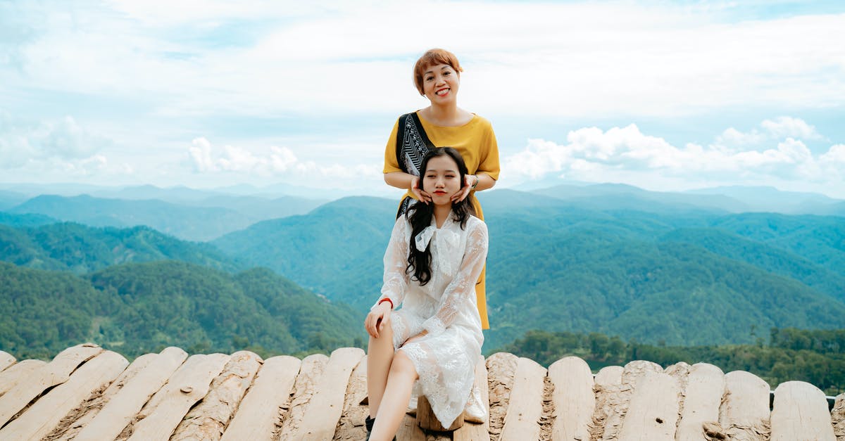 What affects settlement happiness? [duplicate] - Happy young ethnic women having fun on house roof in highland
