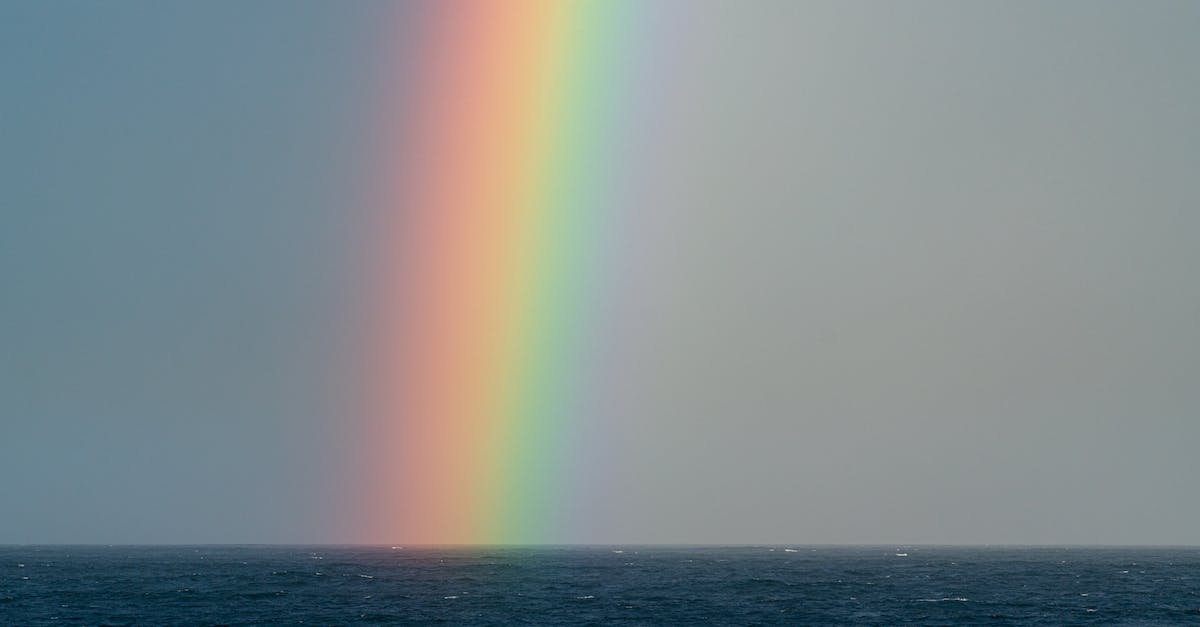 What are all the Beacon Special Effects? - Bright rainbow over rippling sea
