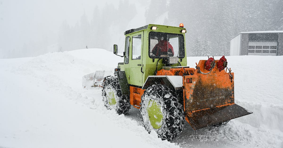 What are excavated/relic weapons? - Snow removal tractor , winter What are excavated/relic weapons? - Snow removal tractor , winter