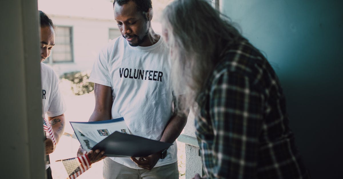 What are folders for? - Man in White Crew Neck T-shirt Standing Beside Woman in Black and White Checkered Dress