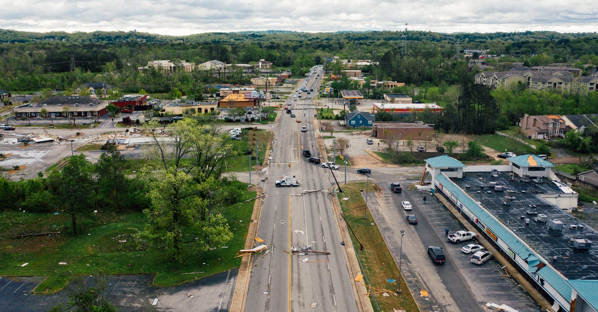 What are some ways to increase damage resistance? - Outpost area commerce building and road with uprooted trees What are some ways to increase damage resistance? - Outpost area commerce building and road with uprooted trees