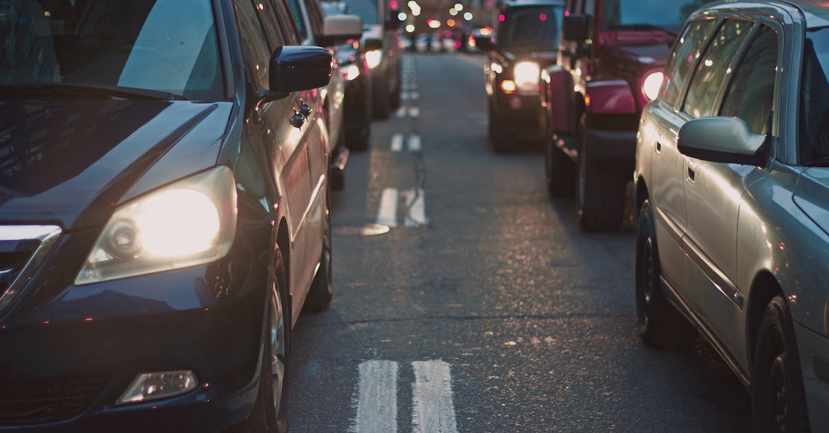 What are the consequences of not caring about traffic jams? - Landscape Photography of Cars