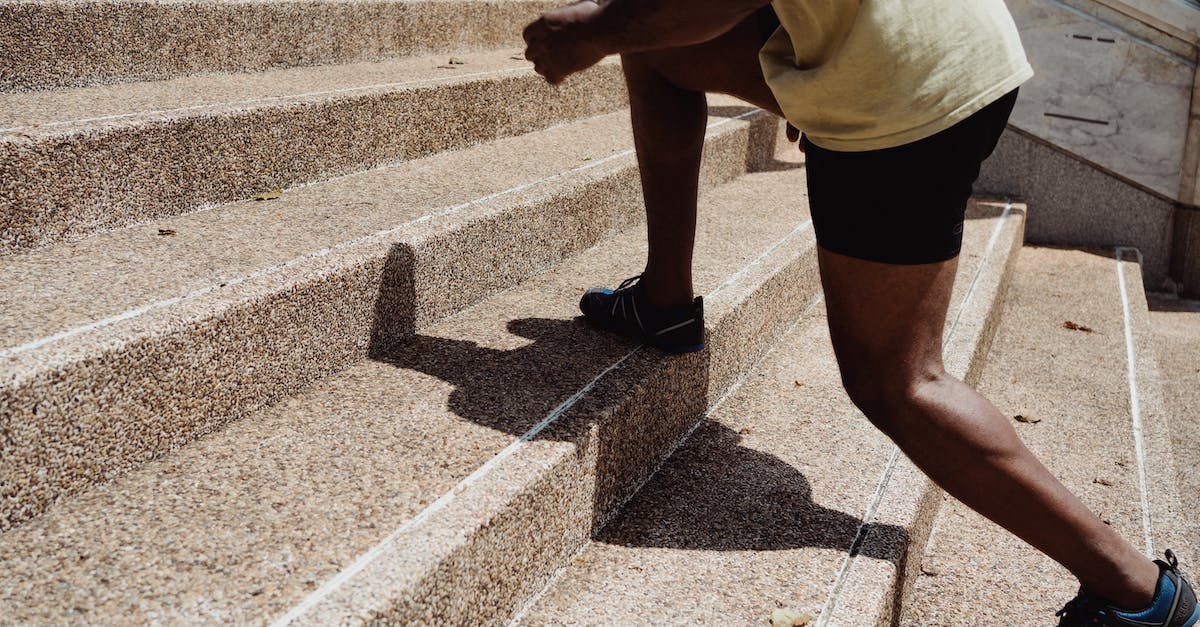 What are the consequences of skipping a level? - Person Skipping Steps on the Stairs