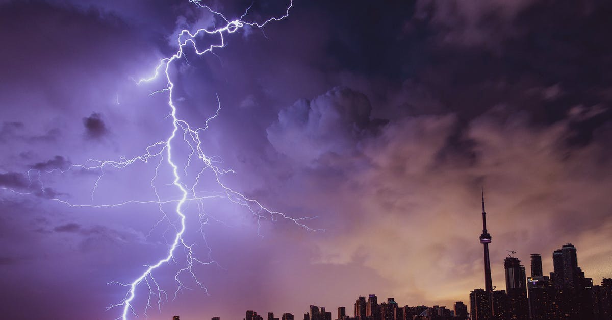 What are the dark zones in Elite: Dangerous? - Lightning and Gray Clouds