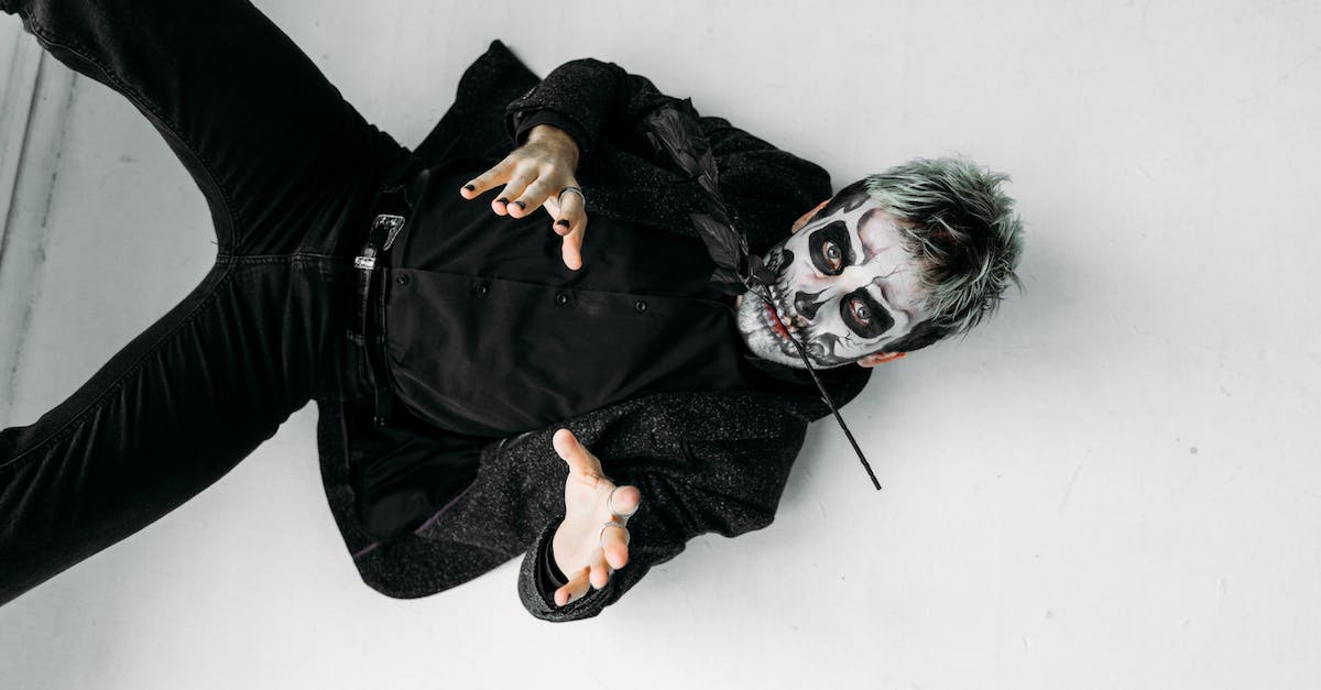 What are the dead-ends? - Man in Black Leather Jacket With Face Paint Of A Skull