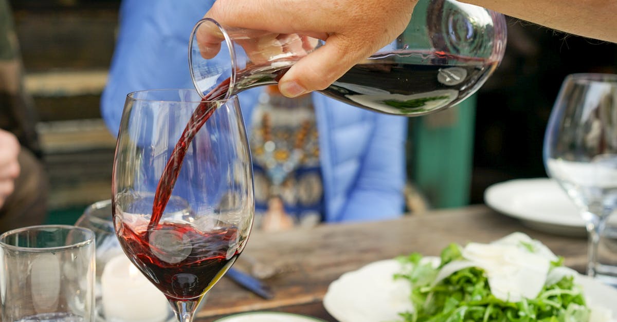 What are the effects of the food items? - Person Pouring Red Wine on Wine Glass What are the effects of the food items? - Person Pouring Red Wine on Wine Glass