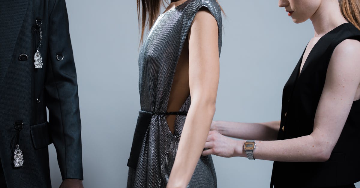 What are the fitting skills? - Woman in Gray Sleeveless Dress What are the fitting skills? - Woman in Gray Sleeveless Dress