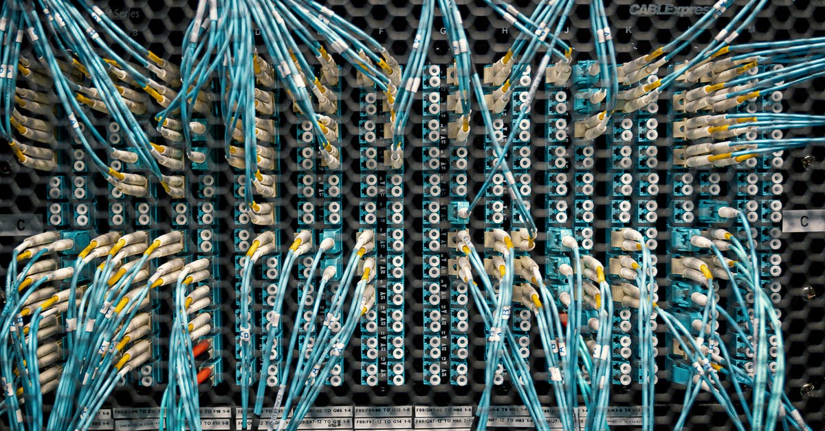 What are the Highest Density Components? - Many cabled connectors in fiber optic switch