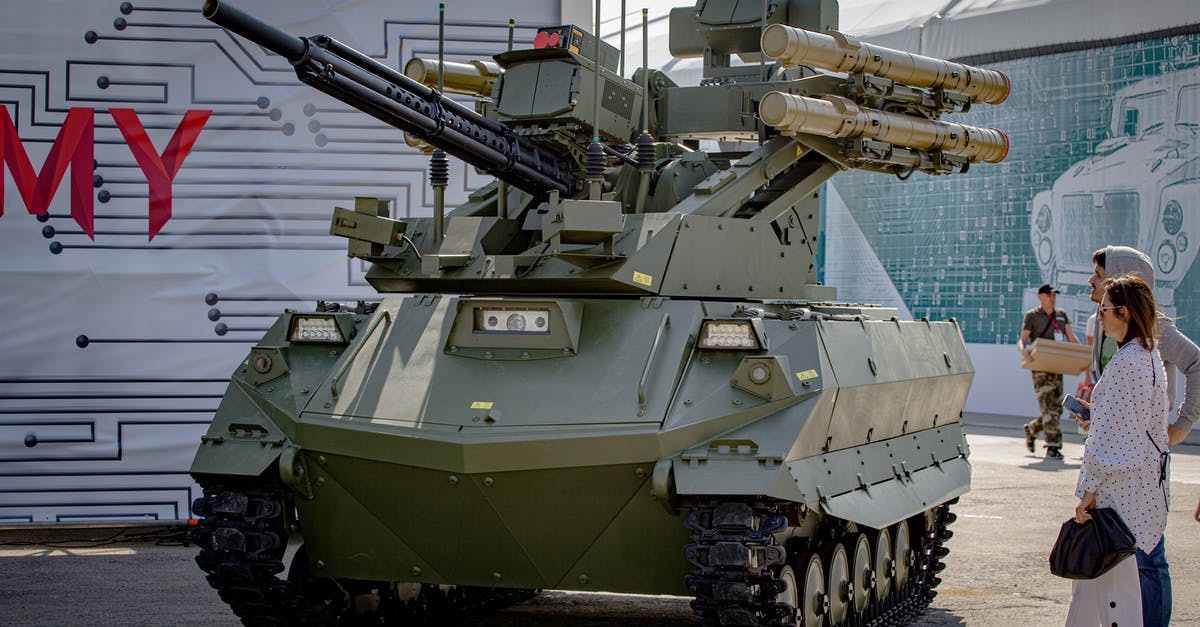 What are the maximum number of upgrades on a weapon or armour? - A Green Military Tank 