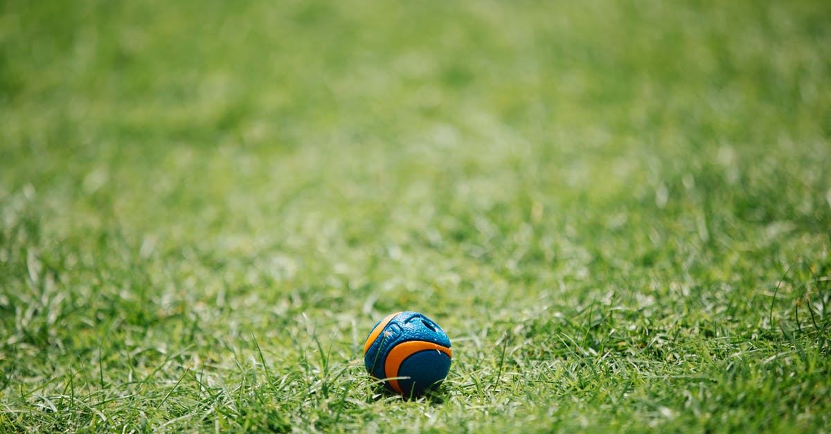 What aspects of the game does the difficulty level change? - Blue and yellow ball on green grass What aspects of the game does the difficulty level change? - Blue and yellow ball on green grass