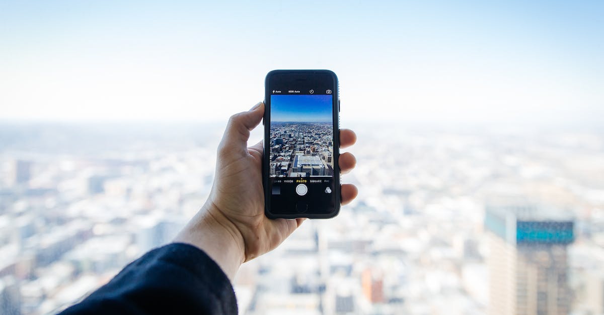 What buildings can I leave unprotected without problem? - Person Holding Smartphone