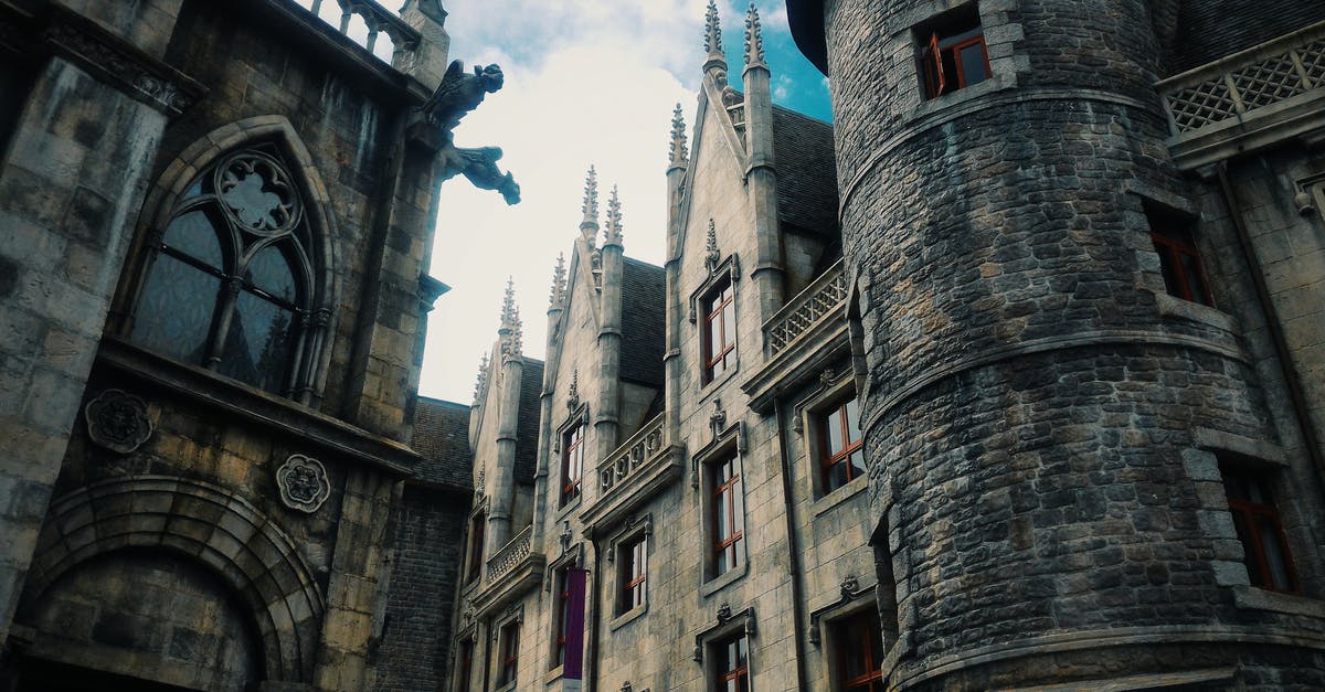 What buildings do each faction like? - Photo of Brown Concrete Buildings