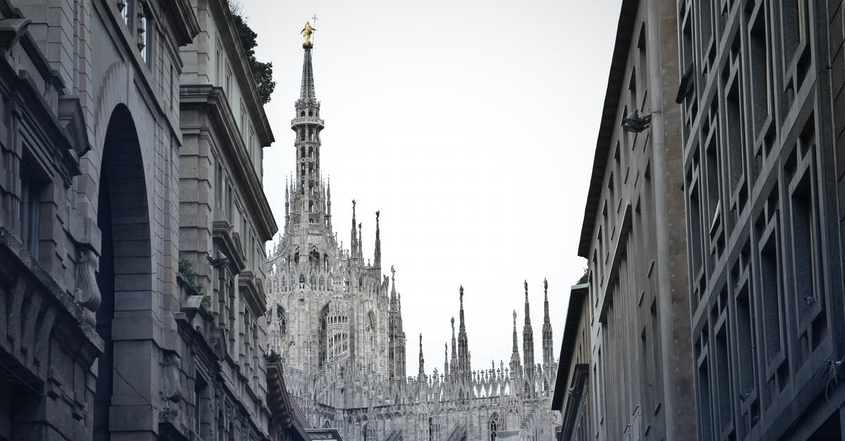 What buildings do each faction like? - Grayscale Photo of Alley With Milan Cathedral in Background What buildings do each faction like? - Grayscale Photo of Alley With Milan Cathedral in Background