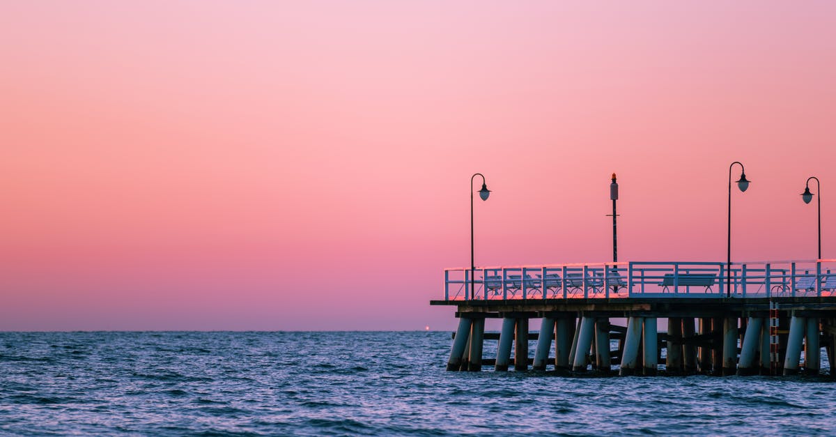 What constitutes as an empty space? - Pink Sky Over Empty Pier at Dusk What constitutes as an empty space? - Pink Sky Over Empty Pier at Dusk