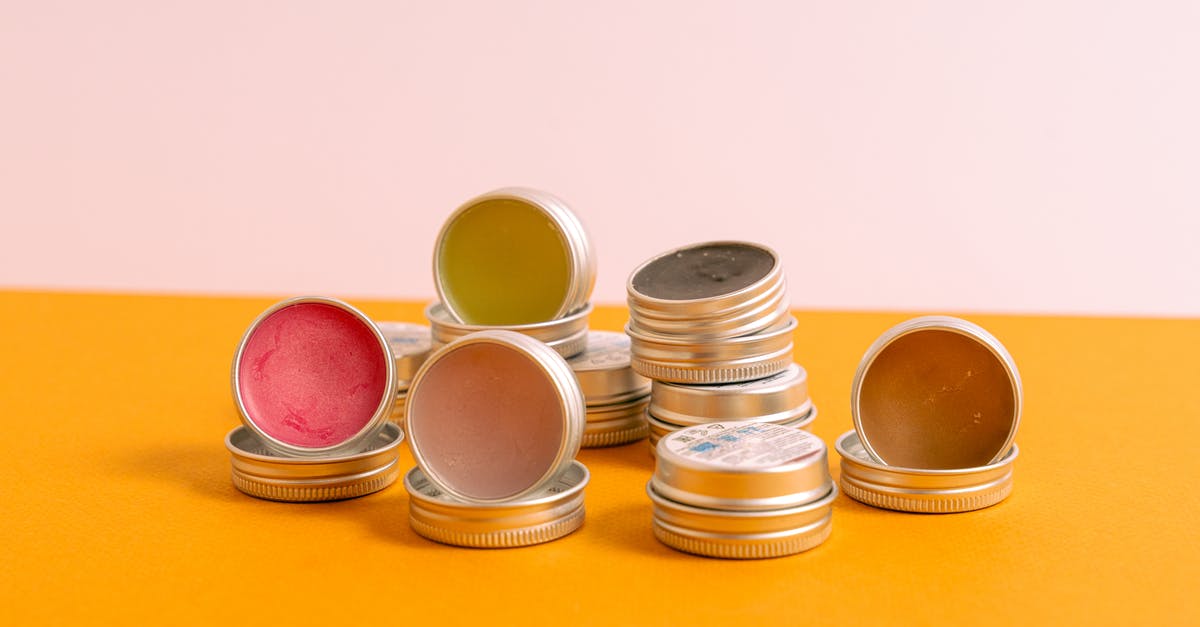 What Cosmetic Items can you get for free? - Lip Balms in Can Containers