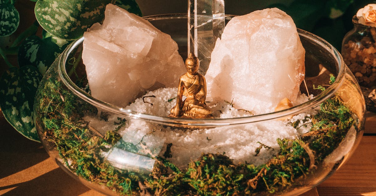 What Crystals should I use for Sniper/Gunslinger? - Clear Glass Cake Stand on Brown Wooden Table