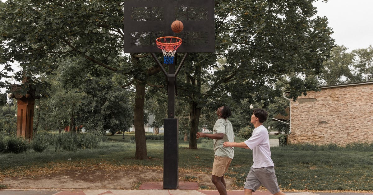What determines a shelter's score? - Diverse sporty men throwing basketball ball into hoop on court What determines a shelter's score? - Diverse sporty men throwing basketball ball into hoop on court