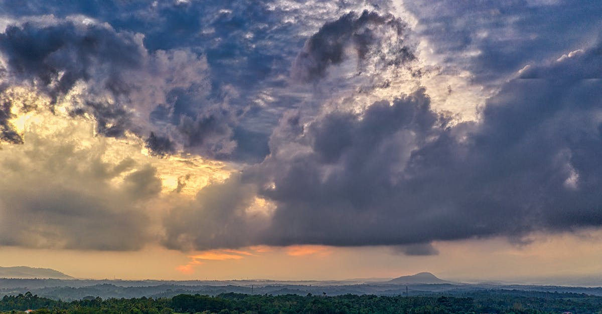 What determines nomadic clan land demand? - Photograph of Dramatic Sky over Countryside at Sunset