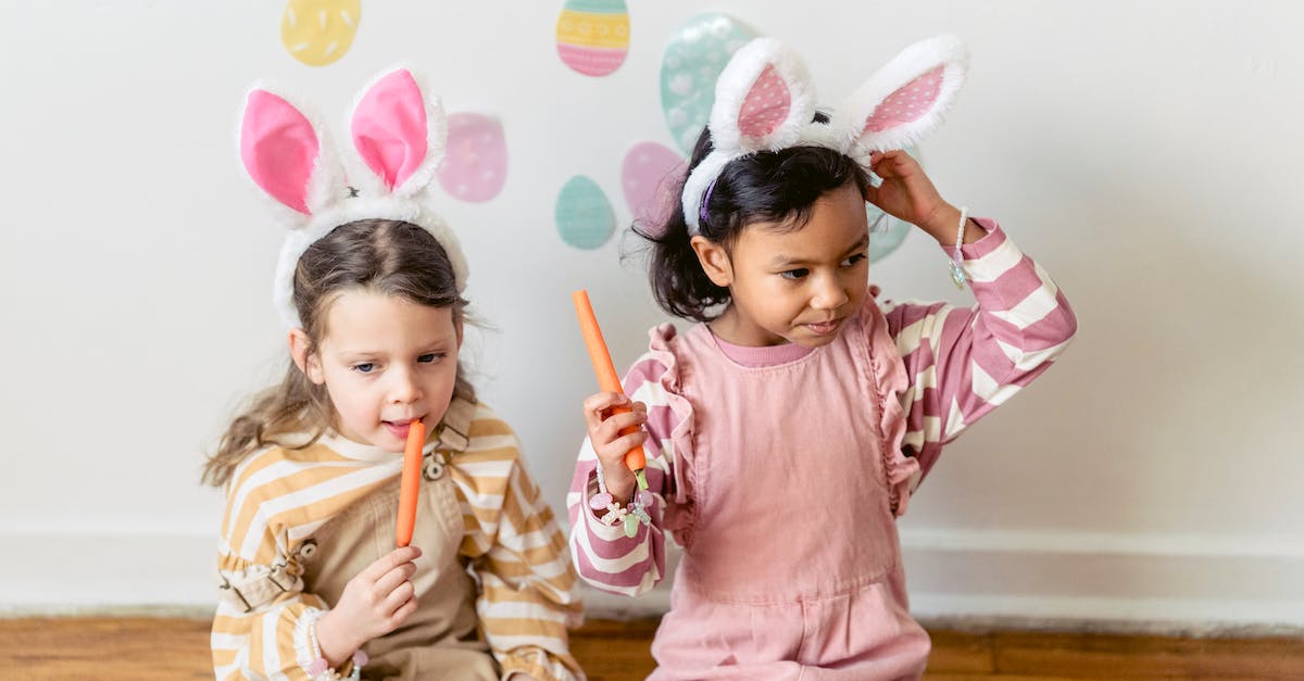 What do bunny carrots do? - Girls Wearing a Bunny Ears while Eating Carrots What do bunny carrots do? - Girls Wearing a Bunny Ears while Eating Carrots
