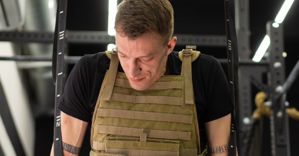What do I get for holding gyms? - A Man Wearing a Weighted Vest What do I get for holding gyms? - A Man Wearing a Weighted Vest