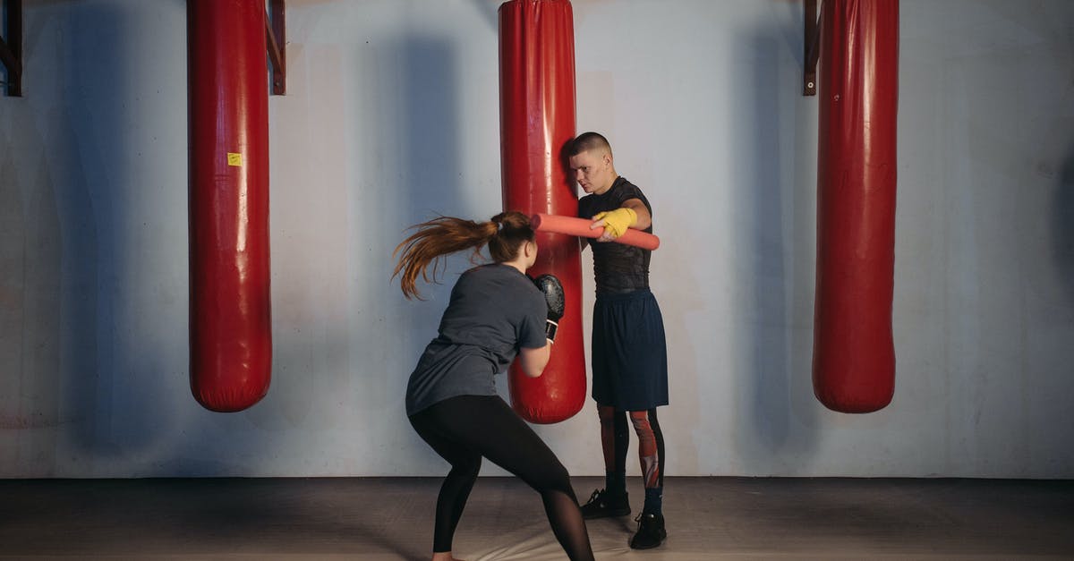 What do red names mean? - Barefooted Woman Doing Boxing Training