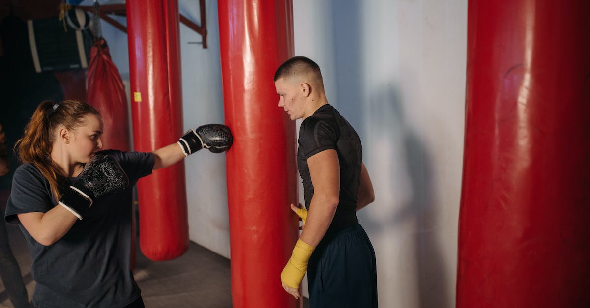 What do red names mean? - Woman Hitting the Red Punching Bag