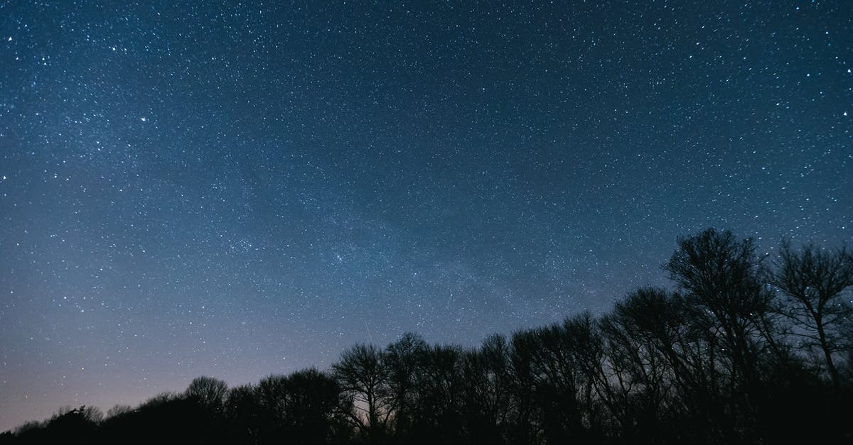 What do stars on weapons mean? - Silhouette of Trees Under Blue Sky during Night Time What do stars on weapons mean? - Silhouette of Trees Under Blue Sky during Night Time