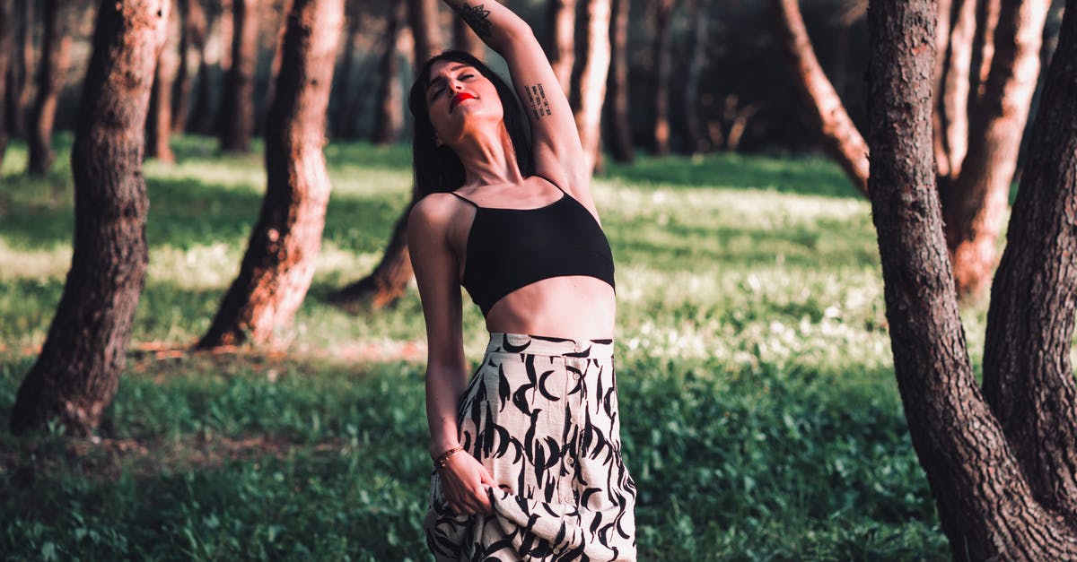 What do the red souls in the soul gauge mean? - Calm lady relaxing in nature