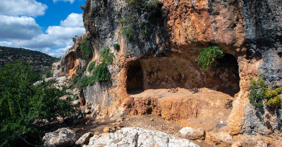 what do the rocks in the cave mean in candy box 2 - Brown Rocky Mountain Under Blue Sky